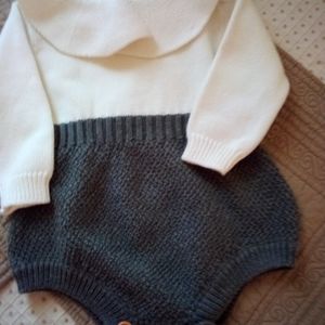 One-piece outfit European size 70/USA 6 mos.